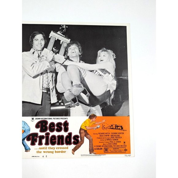 Best Friends 1975 Lobby Card Movie Poster Doug Chapin Richard Hatch Benton VTG - Picture 5 of 8